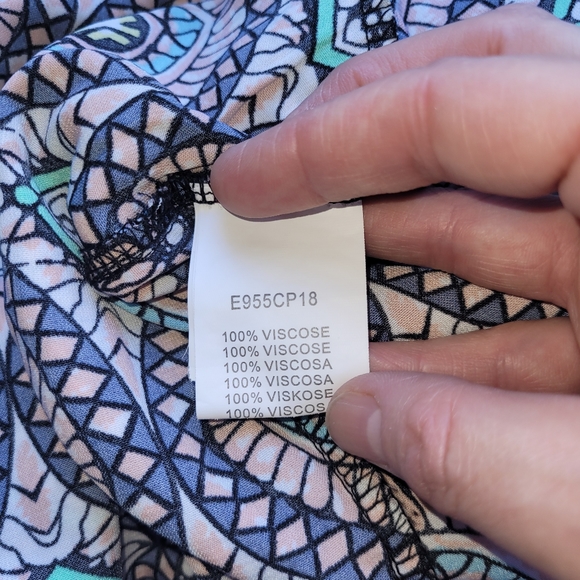 Molly Bracken Geometric Jumpsuit, VGUC, Size M - Picture 8 of 8